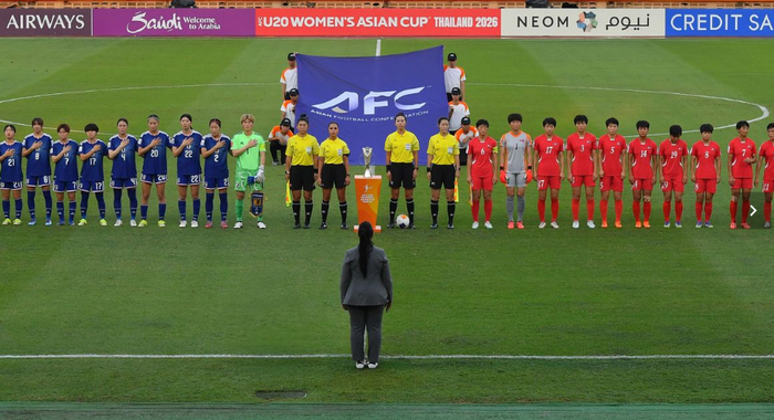 U20女足亚洲杯决赛：朝鲜围攻整场没进球，日本第一次射门就绝杀
